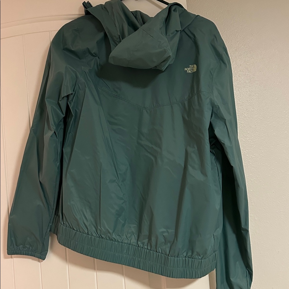The North Face Teal Windbreaker Jacket - Picture 4 of 4